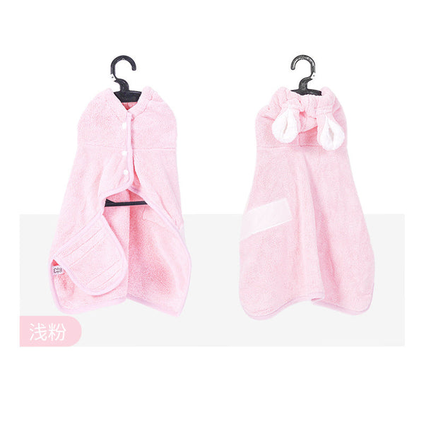 New Quick-Drying Absorbent Pet Bathrobe Towel