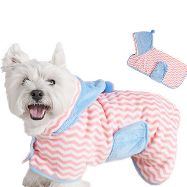 New Quick-Drying Absorbent Pet Bathrobe Towel