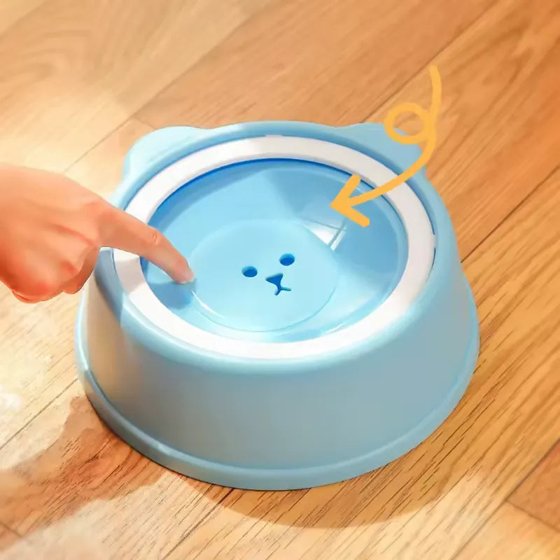 Anti-splash Dog Drinking Water Bowl