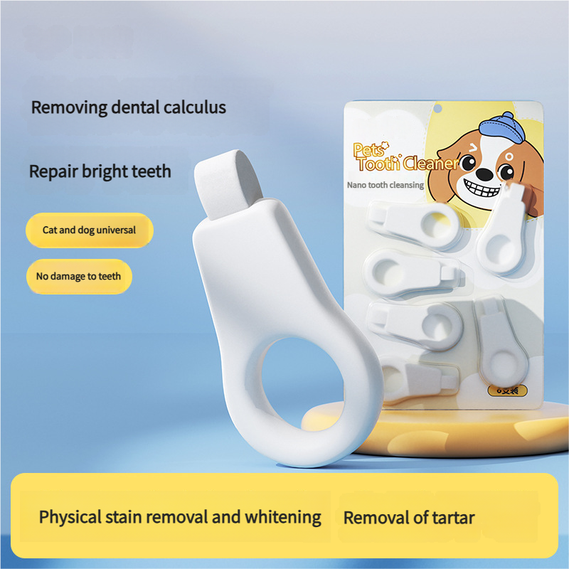 Pet nano dental wipe, which can clean dog's dental plaque and remove tooth stains
