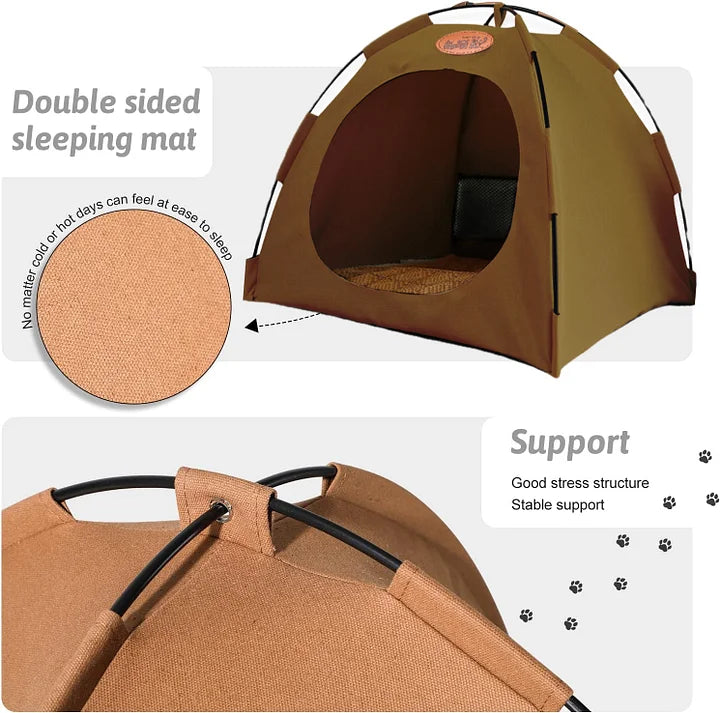 Cozy Foldable Pet Tent