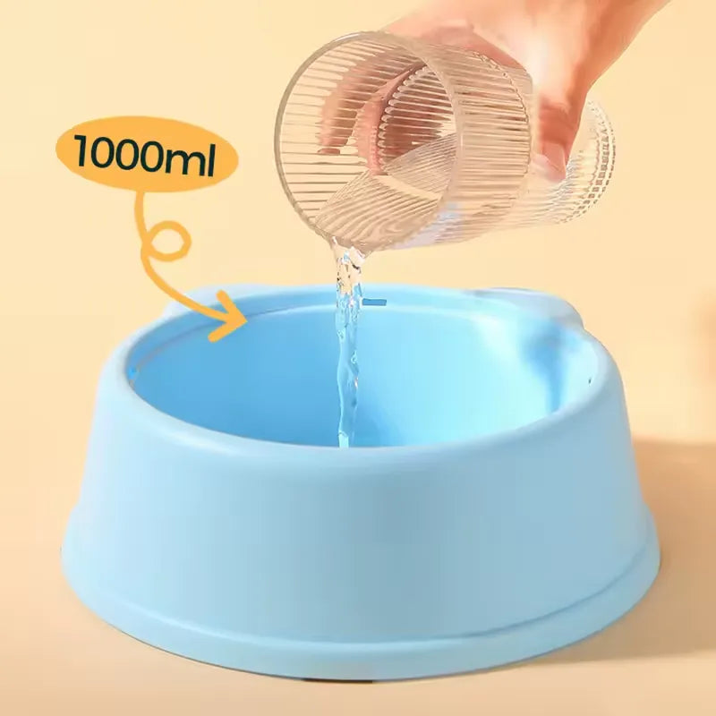 Anti-splash Dog Drinking Water Bowl
