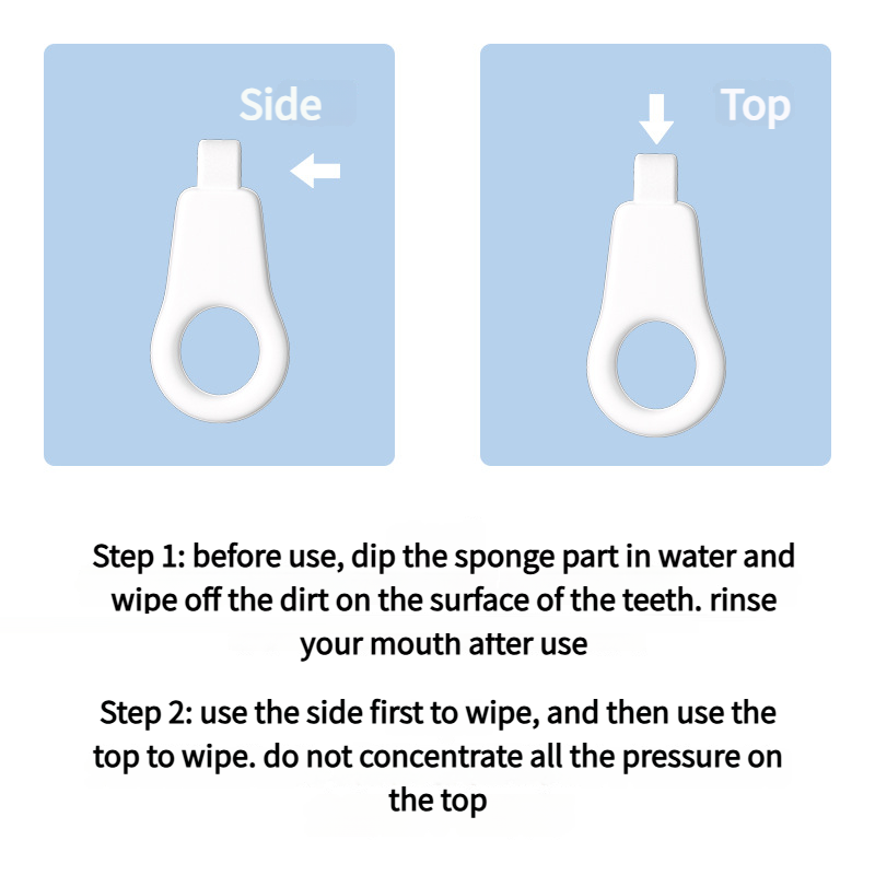 Pet nano dental wipe, which can clean dog's dental plaque and remove tooth stains