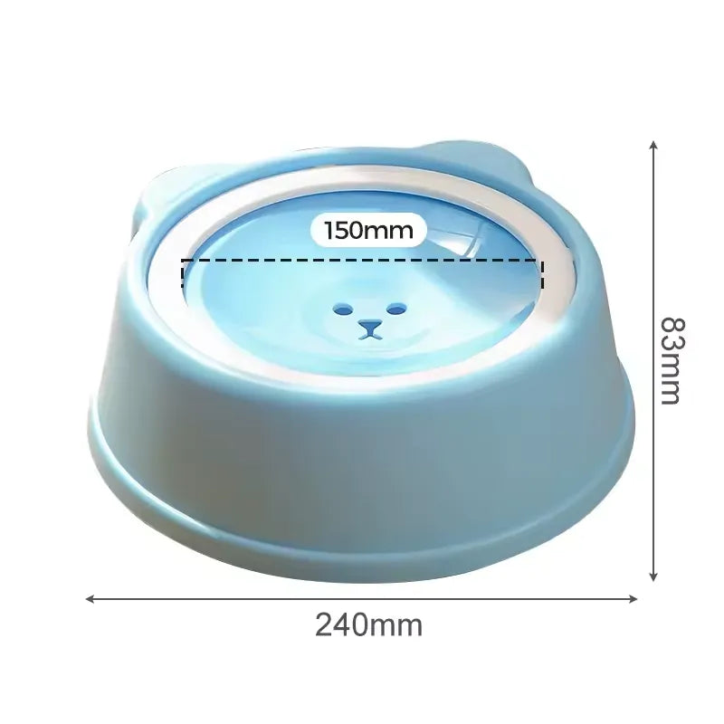 Anti-splash Dog Drinking Water Bowl