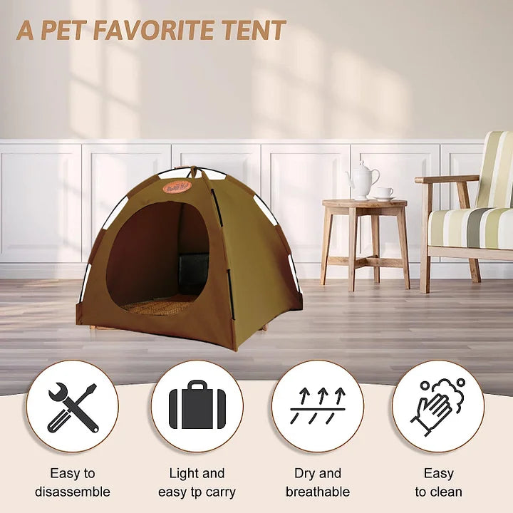Cozy Foldable Pet Tent