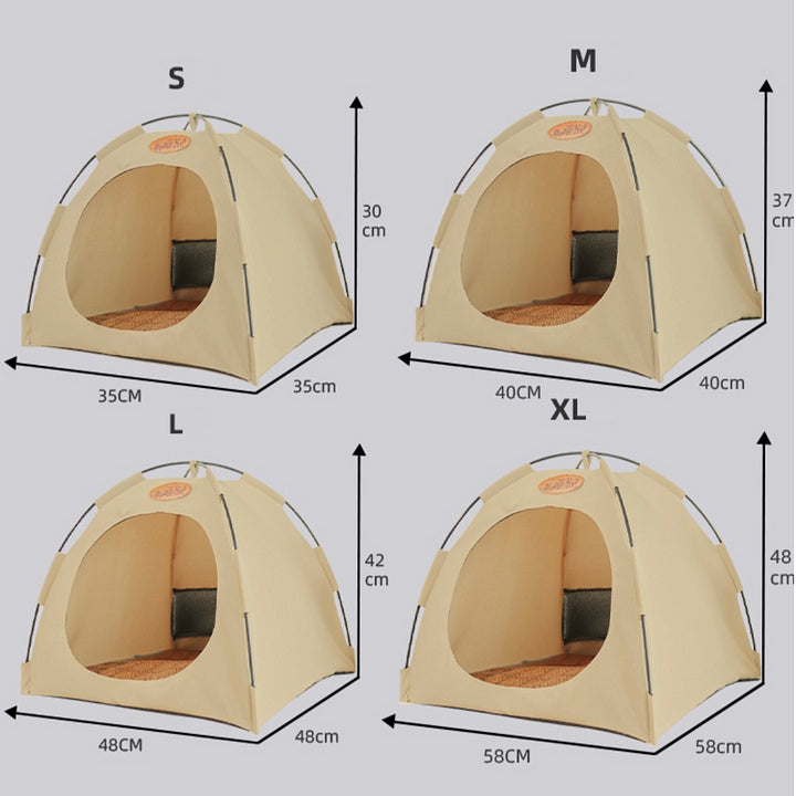 Cozy Foldable Pet Tent