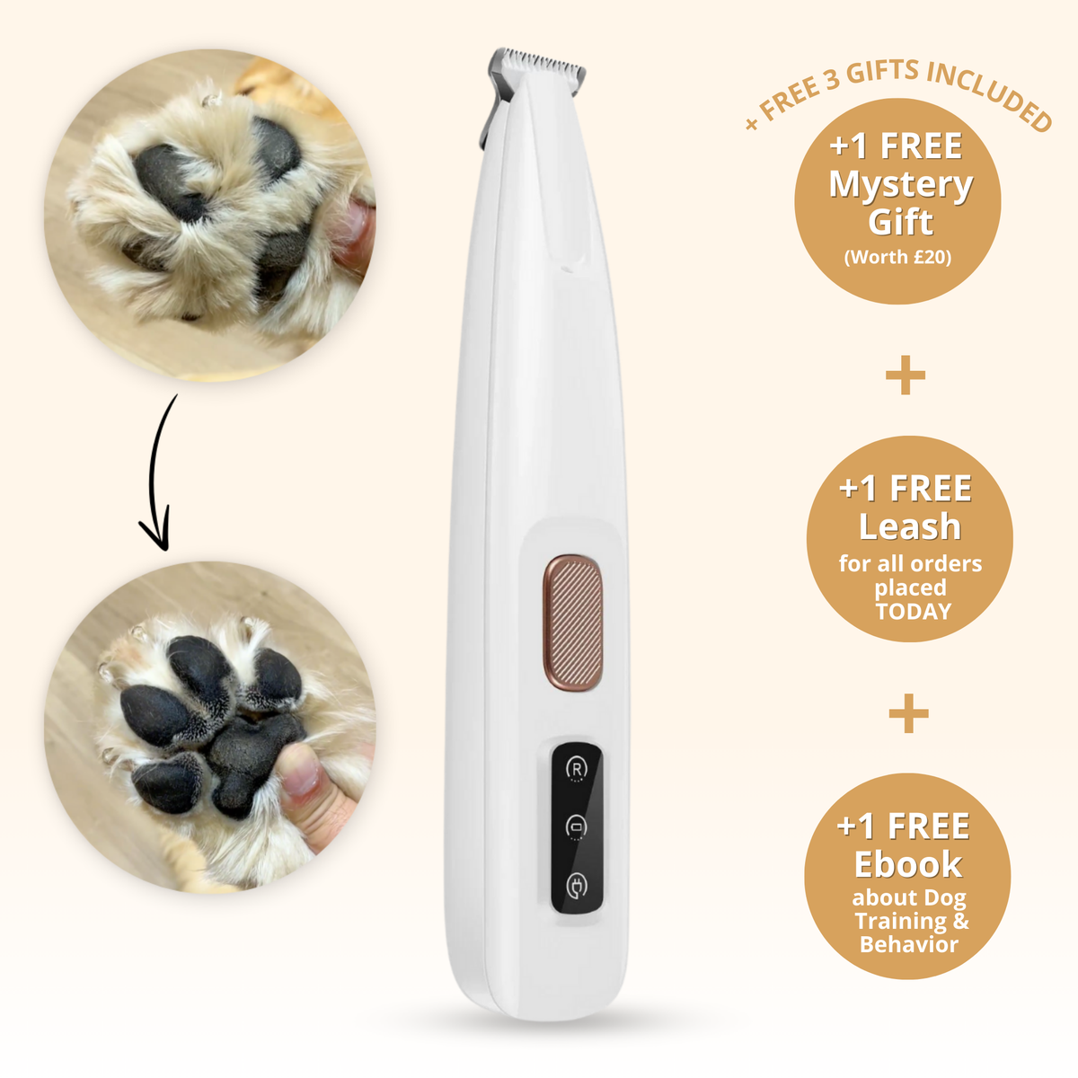 3 in 1 Electric Dog Trimmer